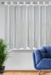 Decorative Curtain Liz1 300 x 145 White Drawers