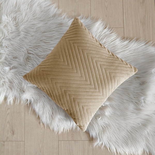 Poszewka 45 x 45 Jodełka Welurowa Caden 09