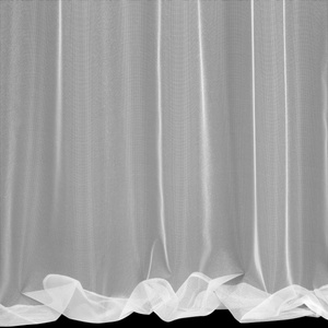 Decorative Curtain Tonia 400 x 300 Tape White