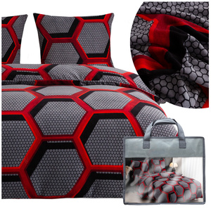 Pościel 200 x 220 3cz Mikrofibra Miś Martino 3136