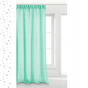 Curtain 140 x 250 Decorative Tape Viva Mint