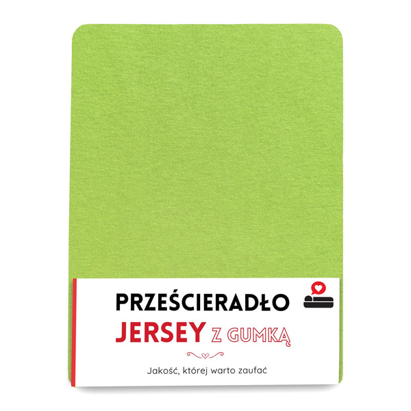 Prześcieradło 200 x 220 Jersey z Gumką Gaja 35