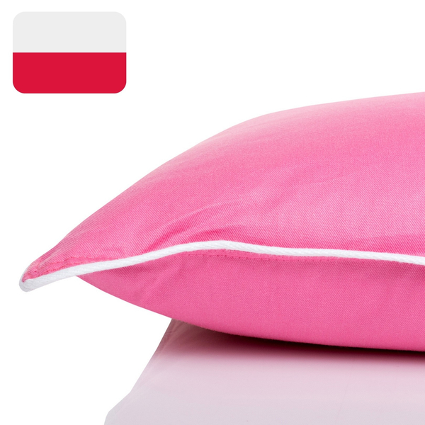 Pillowcase Cotton Andrychowski Pink 50x60