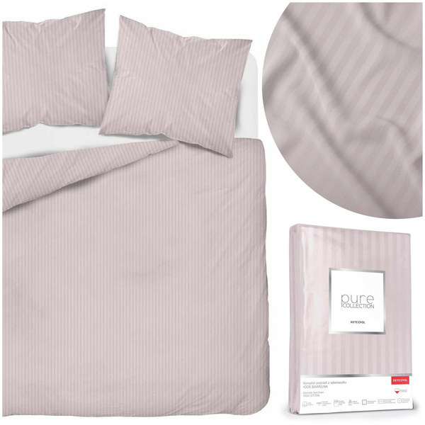 Bedding 220 x 200 3pc Satin Cotton Pure 06