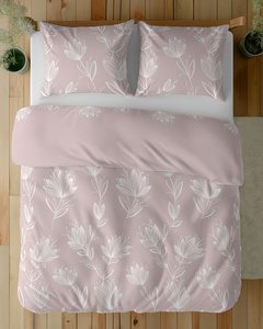 Bedding 220 x 200 3pcs Flannel Cotton Laura 4946A