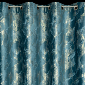 Curtain 140 x 250 Decorative Velvet Melody C.Turquoise