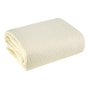 Bedspread 200 x 220 Quilted Decorative Boni4 Cream