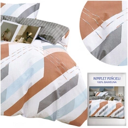 Bedding 160 x 200 3pc Satin Cotton No. A1726