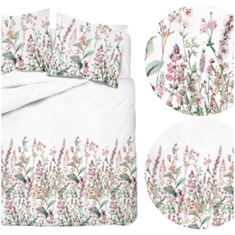 Bedding 160 x 200 3pcs Asti Satin Cotton 5485A