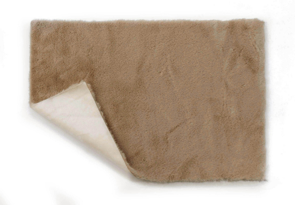 Rug 60 x 90 Soft Plush Fur Rabbit 105