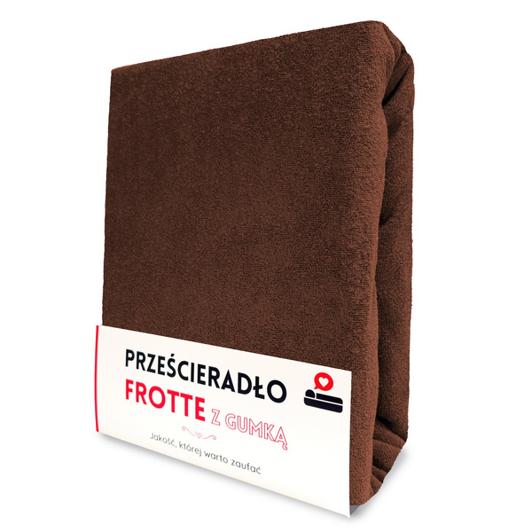 Prześcieradło 160 x 200 Frotte z Gumką Gaja 23