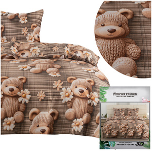 Bedding 140 x 200 2cz Satin Maria 3286