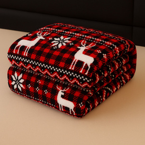 Koc 160 x 200 Mikrofibra Świąteczna Donato 11