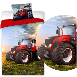 Youth Bedding No. 382 Tractor 140x200NP 2 parts
