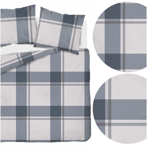 Bedding set 160 x 200 3 pcs Asti Satin Cotton 5218A