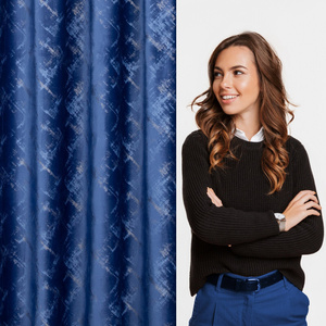 Zasłona 140 x 270 Dekoracyjna Velvet Adria Gn+Sza