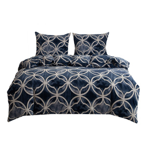 Bedding 200 x 220 3pc Microfiber Teddy Martino 3185