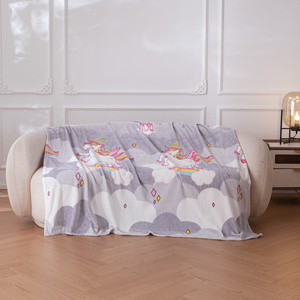 Koc 160 x 200 Mikrofibra Gładka Inger 16