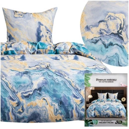 Bedding 140 x 200 2pcs Satin Maria 3082