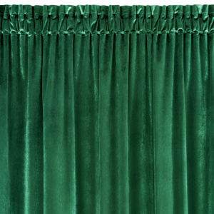 Curtain 140 x 270 Decorative Samanta Green Tape