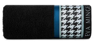 Ręcznik Kąpielowy Eva Minge Eva8 70 x 140 Czarny