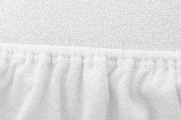 Prześcieradło Frotte z Gumką 001_D Biały 70x140