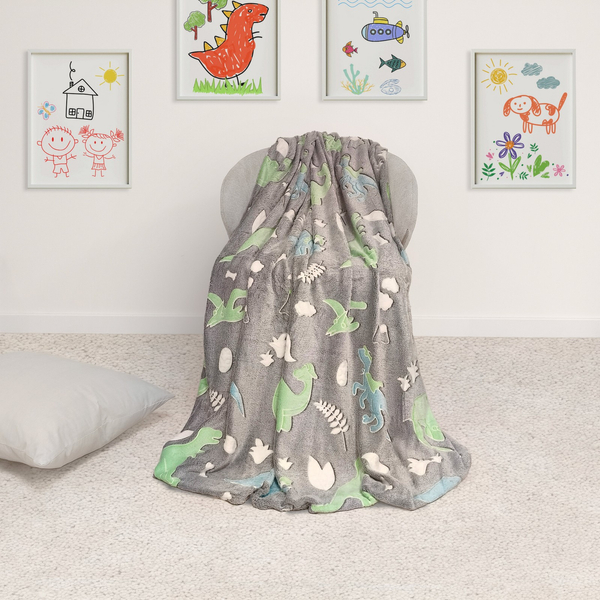 Koc 150 x 200 Mikrofibra Fluorescencyjna Peter 09