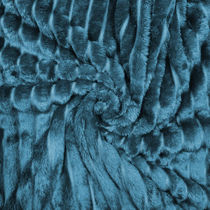 Koc 160 x 200  Mikrofibra Tłoczona Pasy Nuvio 11