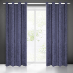 Zasłona 140 x 250 Gotowa Dekoracyjna Julie Granat