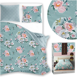 Bedding set 160 x 200 3 pcs Cotton Flovery 007