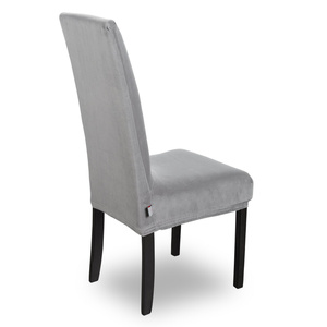 Velvet Chair Cover 35x55x30 Pokr04 Silver