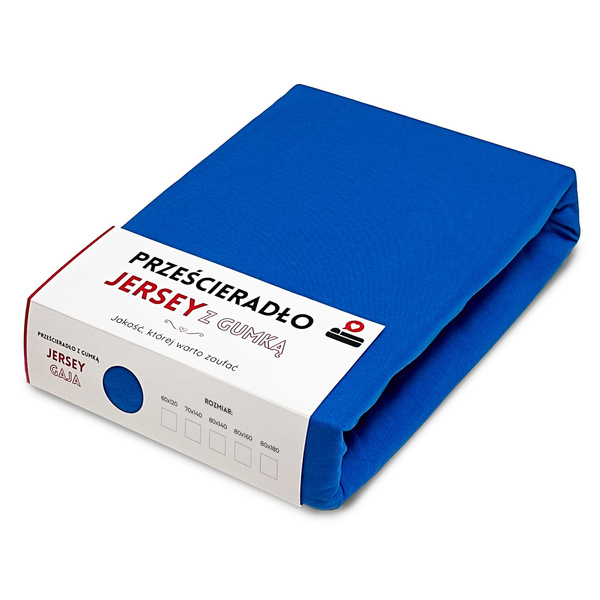 Prześcieradło 70 x 140 Jersey z Gumką Gaja 10