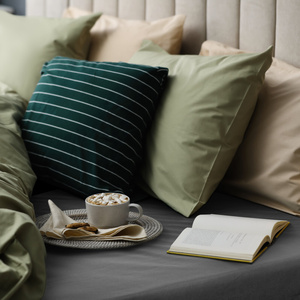 Prześcieradło 220 x 200 Makosatyna Gumka Basic Sta