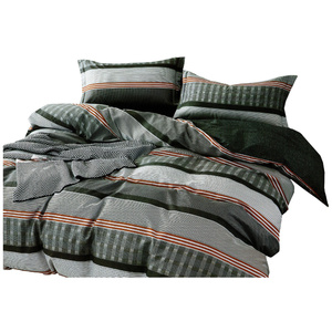 Bedding 200 x 220 4 pcs Cotton Satin no. A1773