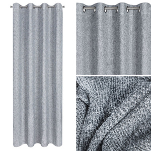 Curtain 140 x 250 Decorative Megan Silver