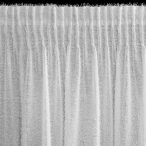 Curtain 140 x 270 Decorative Tape Agis White