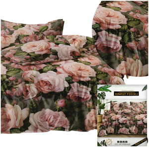 Bedding 160 x 200 3pcs Satin Dalwin 1083