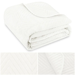 Narzuta 200 x 220 Jodełka Welurowa Caden 07