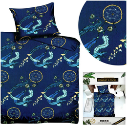 Pościel 140 x 200 2cz Satynowa Dalwin 866