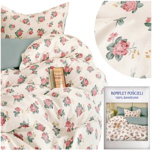 Bedding 200 x 220 3pc Satin Cotton No. A1713