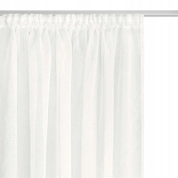 Curtain 140 x 270 Decorative Celia Tape White