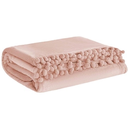 Blanket 150 x 200 Microfiber Pompie Pompoms Powdered