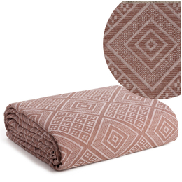 Narzuta 220 x 240 Bawełniana Żakard Morocco3 Ceg