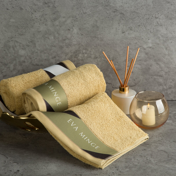 Eva Minge Bath Towel Eva1 50 x 90 Beige