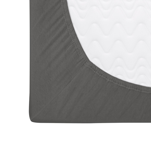 Jersey sheet with elastic 041_D Anthracite 120x200