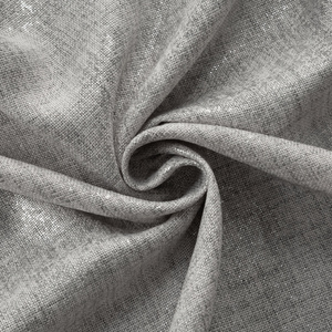 Zasłona 140 x 280 Dekoracyjna Taśma Blanka Srebrny