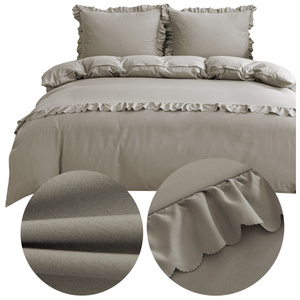 Bedding set 160 x 200 3 pcs with Ruffles Maximo 05