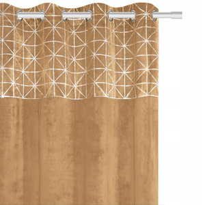 Curtain 140 x 250 Decorative Velvet Glossy Muslin