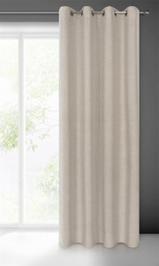 Curtain 140 x 250 Decorative Drawers Lidia Beige