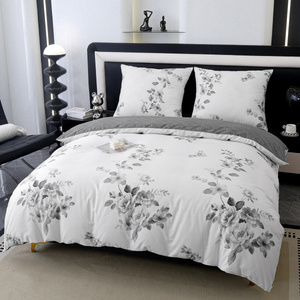 Bedding 160 x 200 3pcs Cotton Satin Dalia 24